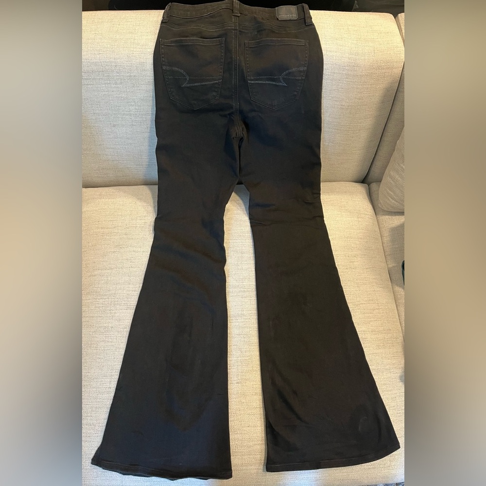 🎉 AE High Rise Split Flare Sz 6L - Picture 3 of 7